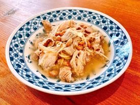 Fuseau de porc au gingembre - 薑絲大腸